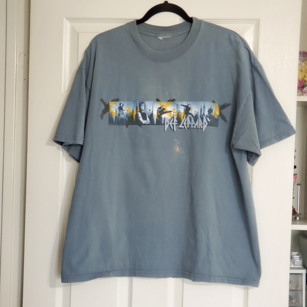 Def Leppard Concert Tee X Tour 2006 Xl Band Merchandise Fan